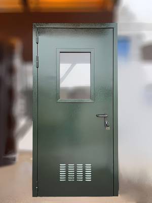 Остекленная дверь с вентиляцией Остекленная дверь с вентиляцией