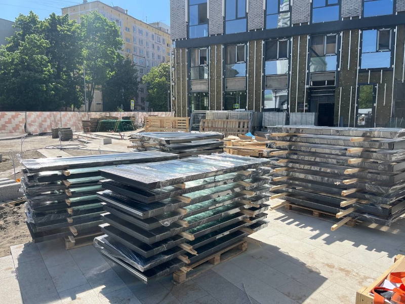 Установка противопожарных дверей EIW 60 в жилом комплексе «Метрополия»