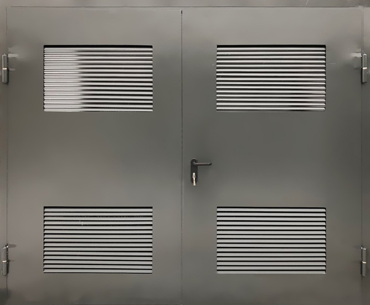 Металлические ворота для трансформаторных (08) Металлические ворота для трансформаторных (08)