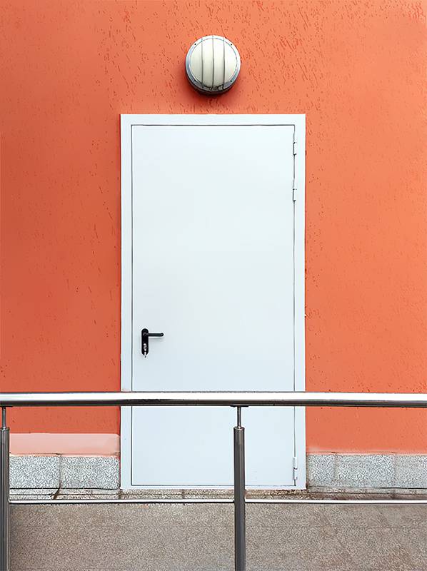 Уличная дверь EI 60 (д. Селёвкино, 195, завод газобетонных изделий) Уличная дверь EI 60 (д. Селёвкино, 195, завод газобетонных изделий)