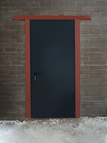 Наружная сторона двери Наружная сторона двери