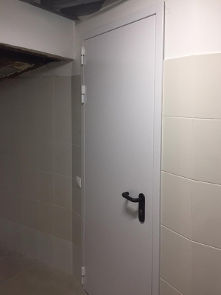 Одностворчатая глухая дверь Одностворчатая глухая дверь